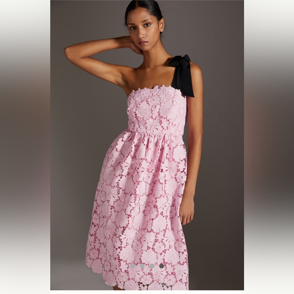 Maeve one shoulder lace dress size 2